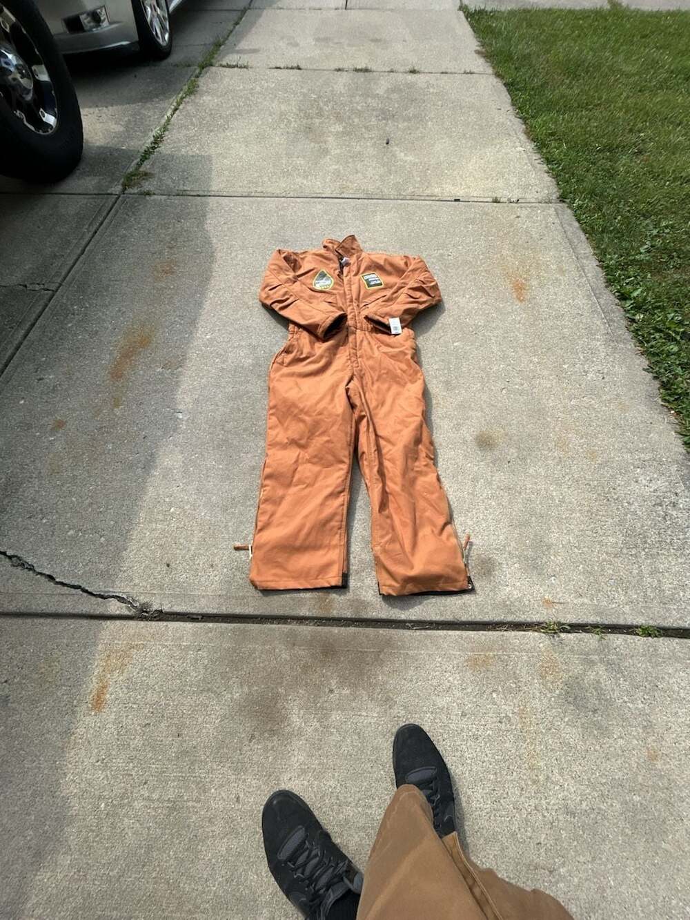 Walls Workwear Insulated Coverall Size Large Regular Brown